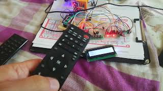 audio switch and motor control for volume with RC5 Remote 6 [upl. by Yessej]