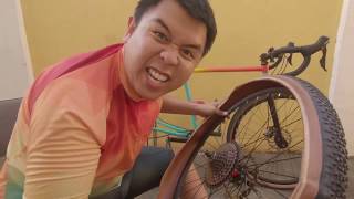 How to change bike tires  WTB Resolute 700x42c [upl. by Hefter]