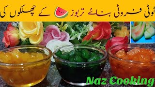 Multicolor tutti frutti recipe 🌼 Ashrafiyan banane ka tarika [upl. by Chu]