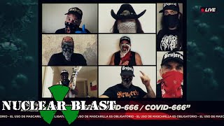 BRUJERIA  COVID666 OFFICIAL MUSIC VIDEO [upl. by Latrice]