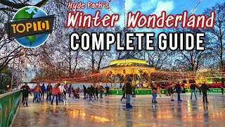 Winter Wonderland Londons Hyde Park ⭐️COMPLETE GUIDE⭐️ [upl. by Catto]