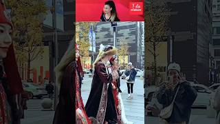 3 Different Styles One Culture Kazakhstan National Costume in Street Fashion CulturalStreetStyle [upl. by Adila]