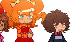 The FNaF 4 kids trying to talk to Crying Child FNAFGacha [upl. by Lull]