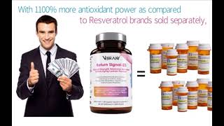 Resveratrol 600mg 50 TransResveratrol Lookingvibrantcom [upl. by Harl]