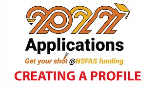 How to create nsfas account for 2022  Create NSFAS Profile [upl. by Eidnam]