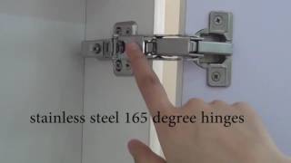 K165H video for kav 165 degree soft close hinges [upl. by Honeyman486]