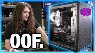 Cooler Master Q500L Case Review We Tried to Make It Good [upl. by Naut]