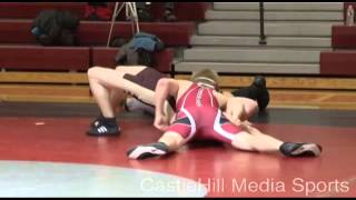 Boys High School Junior Varsity Wrestling Bedford Bulldogs vs Alvirne Broncos 121113 [upl. by Ansela]