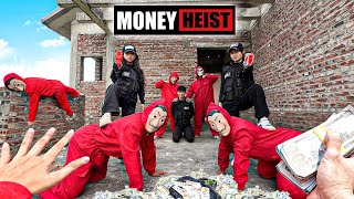 PARKOUR VS MONEY HEIST  BAD GUYS No ESCAPE POLICE chase ends here BELLA CIAO REMIX  Epic POV [upl. by Avril]