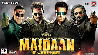 MaidaanE Jung Official Trailer  Ajay Devgan Akshay Kumar Salman Khan  Maidaan Full Movie BMCM [upl. by Billi803]