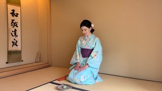 Japanese Tea Ceremony🇯🇵🍵Unintentional ASMR 秋の美しい茶道 Soft Spoken and Authentic Ceremony [upl. by Ramos]