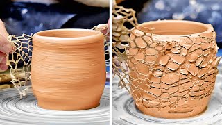 Des Idées Incroyables Pour Faire De La Poterie   Artisanat En Céramique À La Maison [upl. by Joni93]