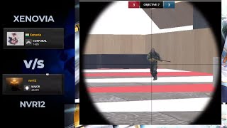 Ultimate Sniper Showdown Xenovia vs NVR12  Precision Meets Strategy 🎯💣 [upl. by Seuqirdor]