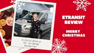 ETRANSIT REVIEW and a special delivery for Christmas [upl. by Eilrebmik]