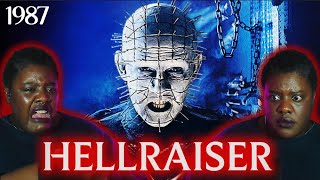 HELLRAISER 1987 First time watching  another reaction channel [upl. by Ainahs591]