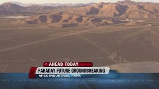 Faraday Future groundbreaking [upl. by Zoltai207]