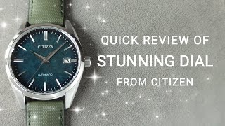 A quick review of the Citizen Silver Leaf Lacquer NB1060 [upl. by Mellette]