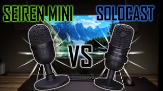 Which Budget Condenser Mic Is Best Razer Seiren Mini Vs HyperX Solocast [upl. by Ecydnac]