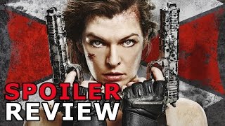 RESIDENT EVIL THE FINAL CHAPTER 2017 Review SPOILERS [upl. by Dzoba]