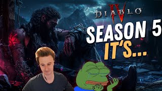 Played Diablo 4 Season 5 And Its [upl. by Raine974]