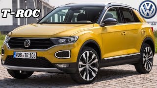 Volkswagen TRoc 2019 em Detalhes e nova versão R turbo de 300 cv  Top Carros [upl. by Enilraep494]