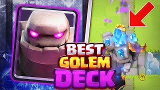 BEST GOLEM DECK FOR BALANCE CHANGES 🏆  NO ONE CAN STOP THIS 💪 [upl. by Adnahcal]