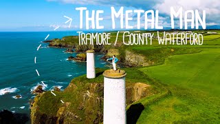 The Metal Man  Tramore  CoWaterford  Ireland  Cinematic DJI Drone Video 4K [upl. by Wendolyn931]