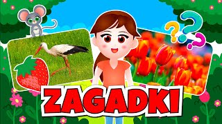 Wiosna film edukacyjny  Wiosenne zagadki dla dzieci 🐸🌼 [upl. by Cathi]