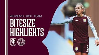 HIGHLIGHTS  Aston Villa Women v Leicester City Women [upl. by Bumgardner876]