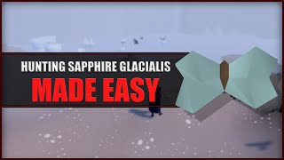 Quick Guide to Hunting Sapphire Glacialis in OSRS  Hunter Guide  Hunters Rumours [upl. by Ettelra]