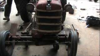 IH 61 Cub Lo Boy mower deck removal [upl. by Armington408]