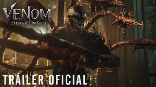 VENOM CARNAGE LIBERADO  Nuevo trailer subtitulado HD [upl. by Elyssa539]