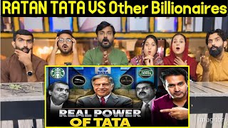 Pakistani Reaction On RATAN TATA vs Other Billionaires  Who made INDIA a SUPERPOWER [upl. by Aimal870]