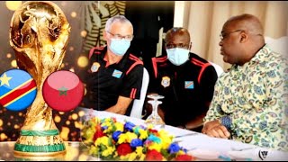 BARRAGE QATAR 2022 RDC vs MAROC LE 1er MINISTRE LANCE LA MACHINE POUR SOUTENIR LES LÉOPARDS [upl. by Margy]