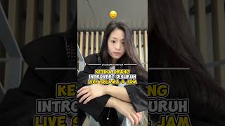 Ketika orang introvert disuruh live selama 4 jam kpop shorts [upl. by Dnalsor]