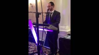 Yossi Greenzweig sings first dance at Neemas Hachaim hall [upl. by Frankel402]