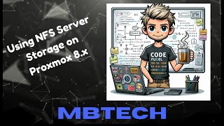 Add NFS storage to Proxmox 8x [upl. by Halsey627]
