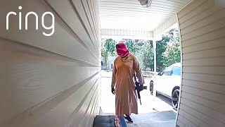 Ring Doorbell Scary Footage 2024 Chilling Moments Caught on Doorbell [upl. by Ameline990]