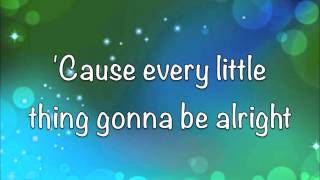 Bob Marley  Three Little Birds  Lyrics  HD [upl. by Atinniuq]