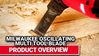 Milwaukee Oscillating Multi Tool Blade Product Overview  Ace Hardware [upl. by Sammons]