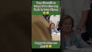 GRABI YONG TINGIN NI LEILA DE LIMA KY TATAY DIGONG🤣  tataydigong leiladelima [upl. by Fabiano18]