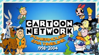 CARTOON NETWORK POWERHOUSE ERA TIMELINE 19982004  A Retrospective [upl. by Neivad]