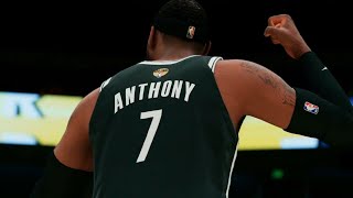 Game 7 of the NBA Finals WIN or GO HOME NBA 2K22 Carmelo Anthony My Career Revival Ep 9 [upl. by Arrej661]