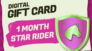 FREE STAR RIDER CODE 3  Star Stable🐴 [upl. by Aelahs276]