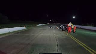 Working At Edgewater Dragway with Jet dragsters at night with fire show August 10 2024 [upl. by Leinoto]