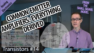 All About Common Emitter Amplifiers 14Transistors [upl. by Jeroma789]