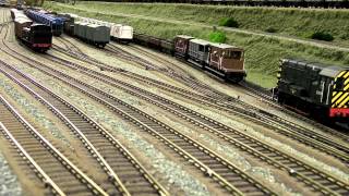 North East model railway  Marshalling Yard Part1 [upl. by Weksler]