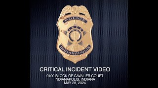 IMPD Critical Incident Video 9100 Cavalier Court [upl. by Aneelad]