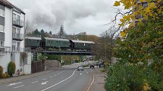 Die quotWaldbrölquot auf dem Weg nach Krummenerl in Gummersbach 04112023 [upl. by Nylyrehc836]