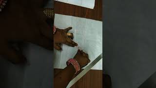 Body Pavadai cutting and stitching methods in Tamil part3 [upl. by Kironde]